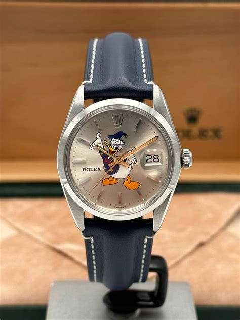 rolex paperino prezzo|Rolex Oyster Date Precision Donald Duck Paperino Silver Dial.